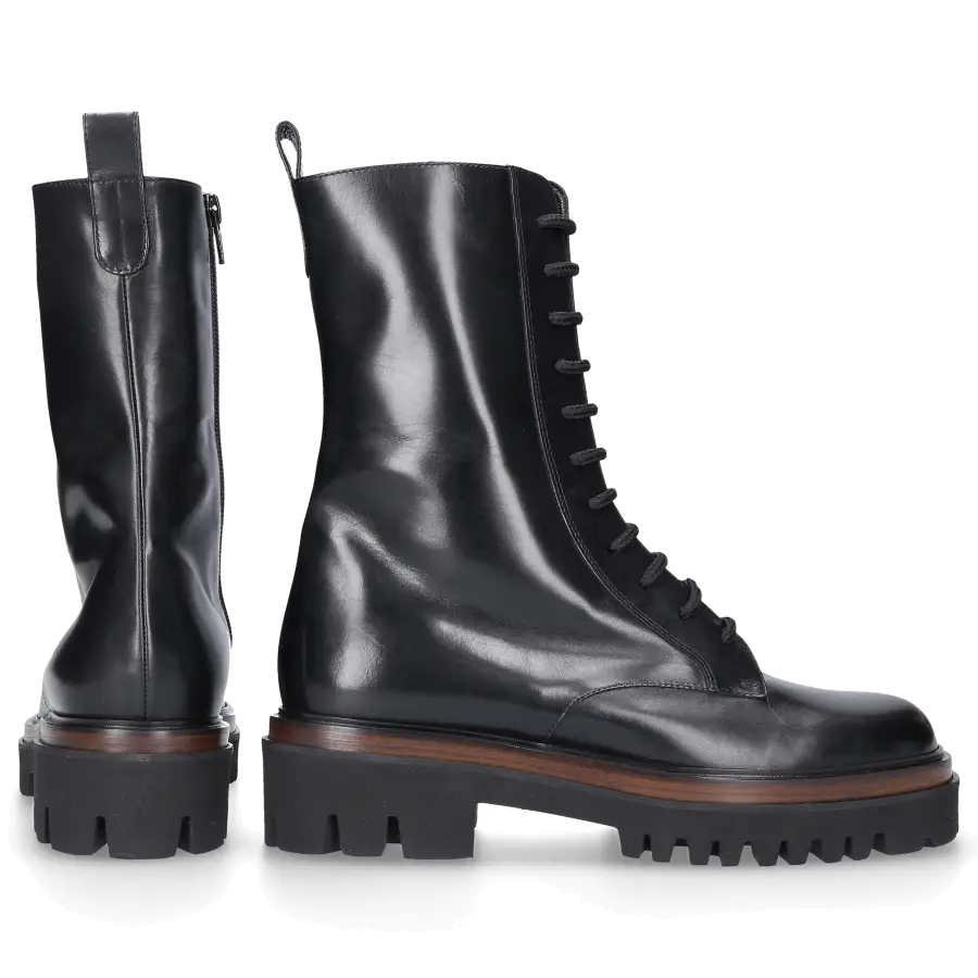 Truman's - Stiefeletten 9211 Kalbsleder - schwarz
