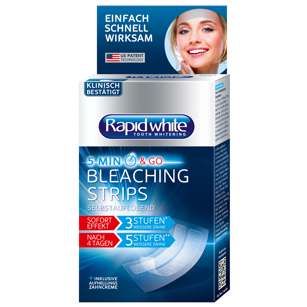 Rapid White Bleaching Strips