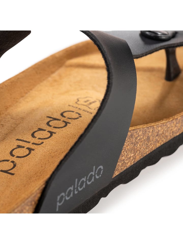palado Pantoletten & Badeschuhe in Schwarz günstig kaufen