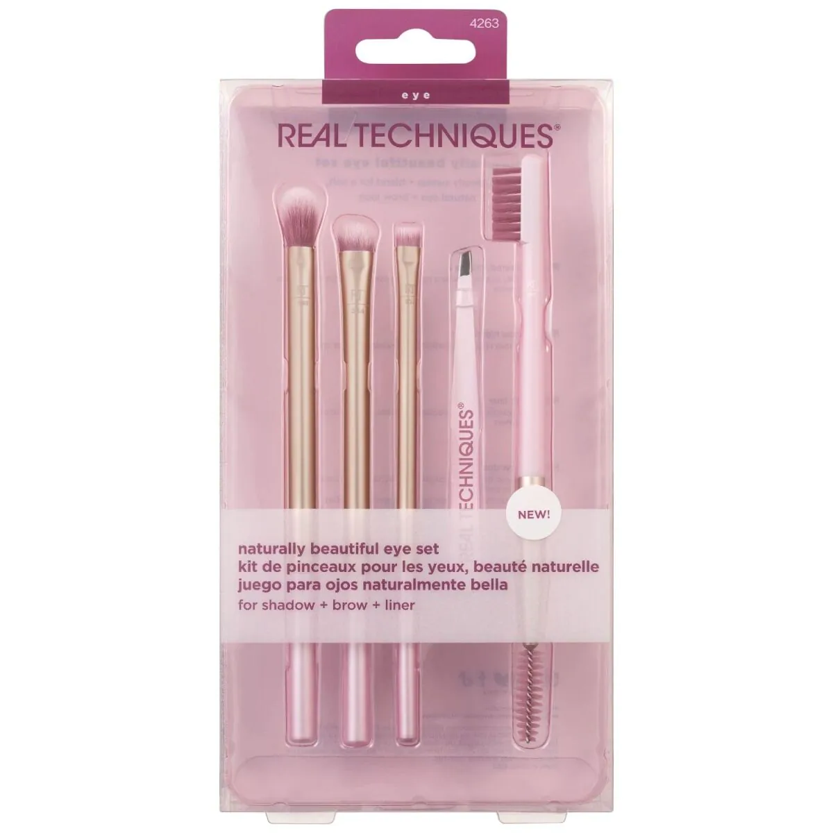 Real Techniques Natural Beauty set četkica za oči