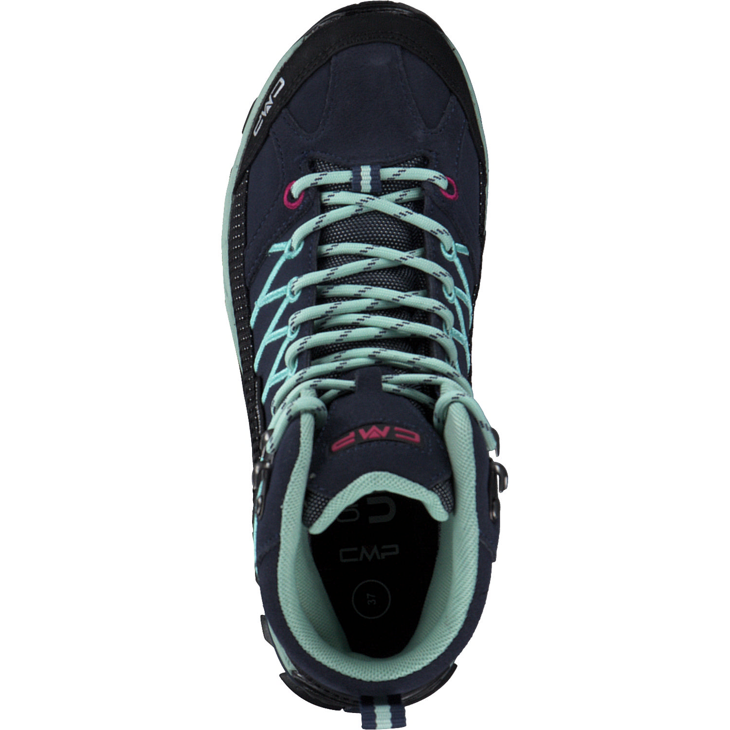 CMP Rigel Mid 3Q12946, Trekkingschuhe, Damen, blue-aqua
