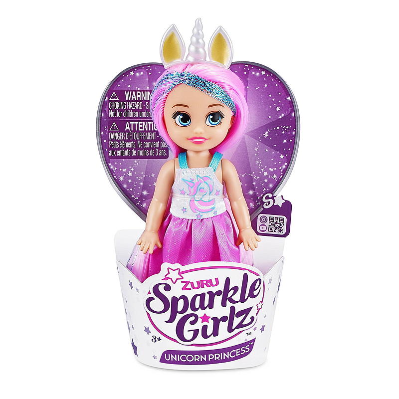 Sparkle Girlz Dukke prinsesse cupcake Sparkle girlz