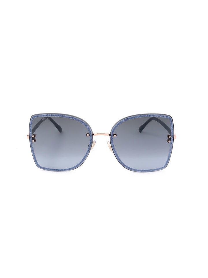 Jimmy Choo Damen-Sonnenbrille in Blau günstig kaufen 62