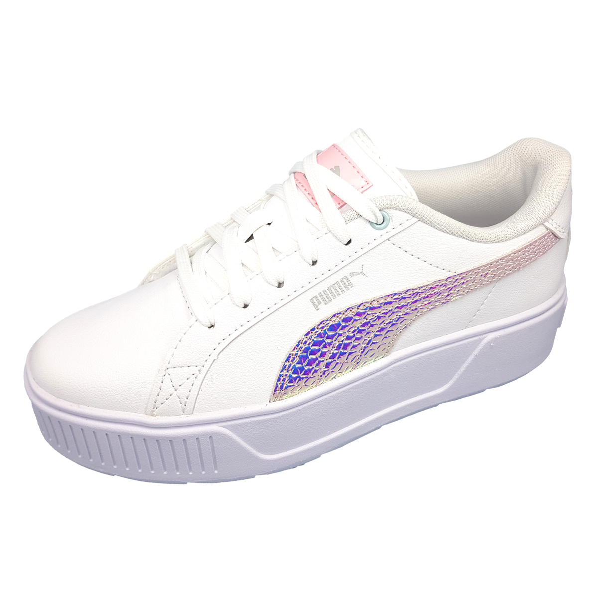 Puma Karmen 386409 Weiß 02 white/blossom
