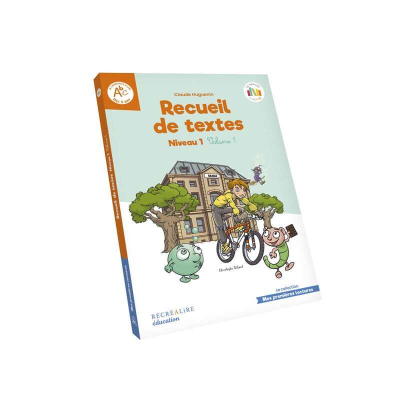 Livre Recueil de textes Alphas Niveau 1 Tome 1 - Récréalire