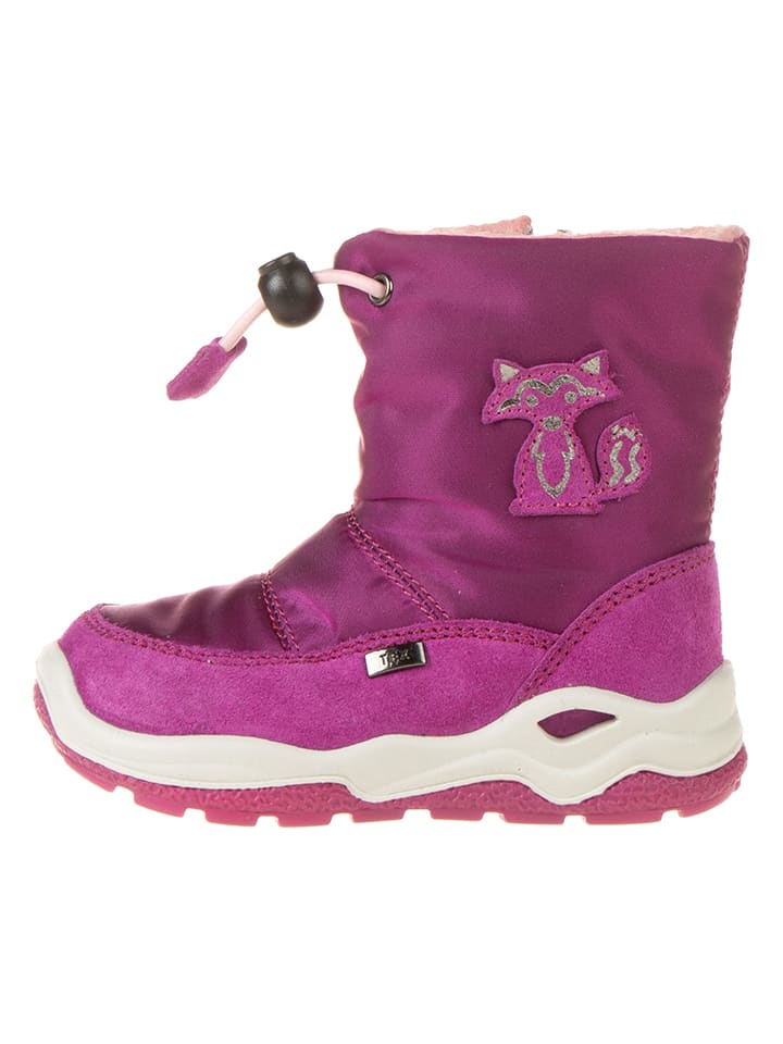lamino Leder-Boots in Pink günstig kaufen