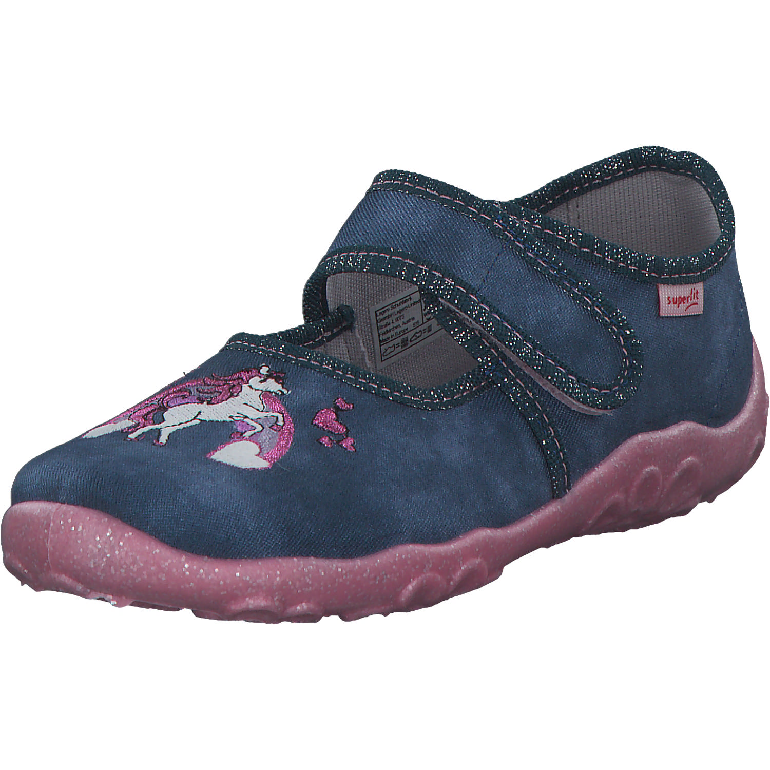Superfit BONNY 00282, Hausschuhe, Kinder, Blau