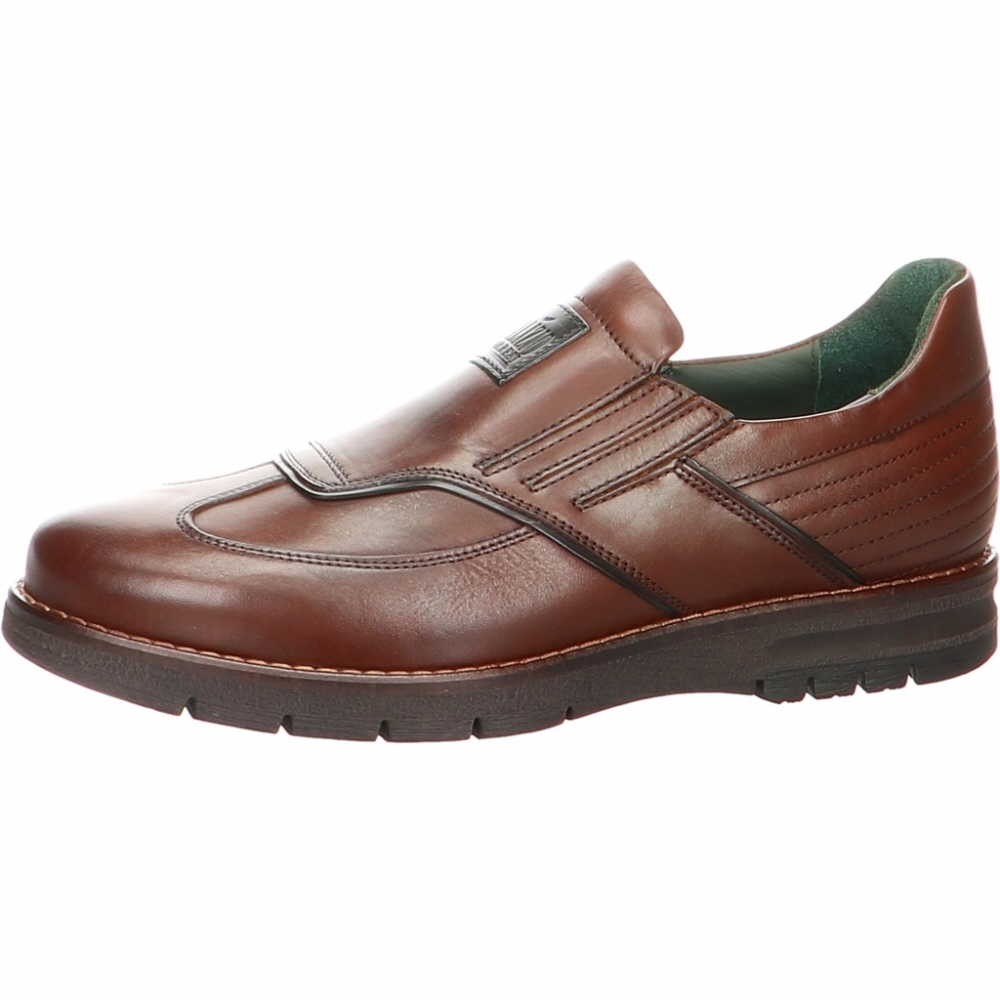 GALIZIO TORRESI Klassische Slipper braun
