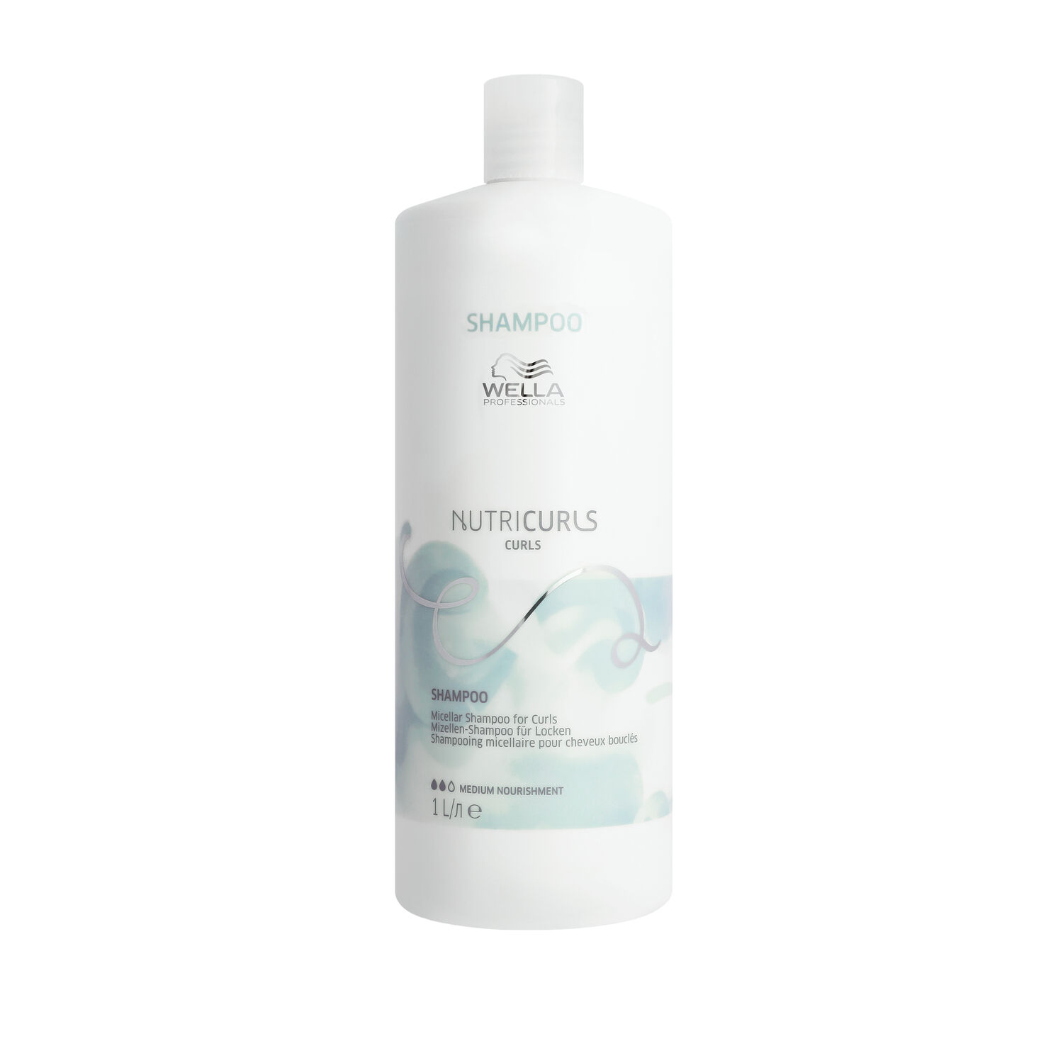 Wella Nutricurls Curls Shampooing Micellaire Cheveux Bouclés
