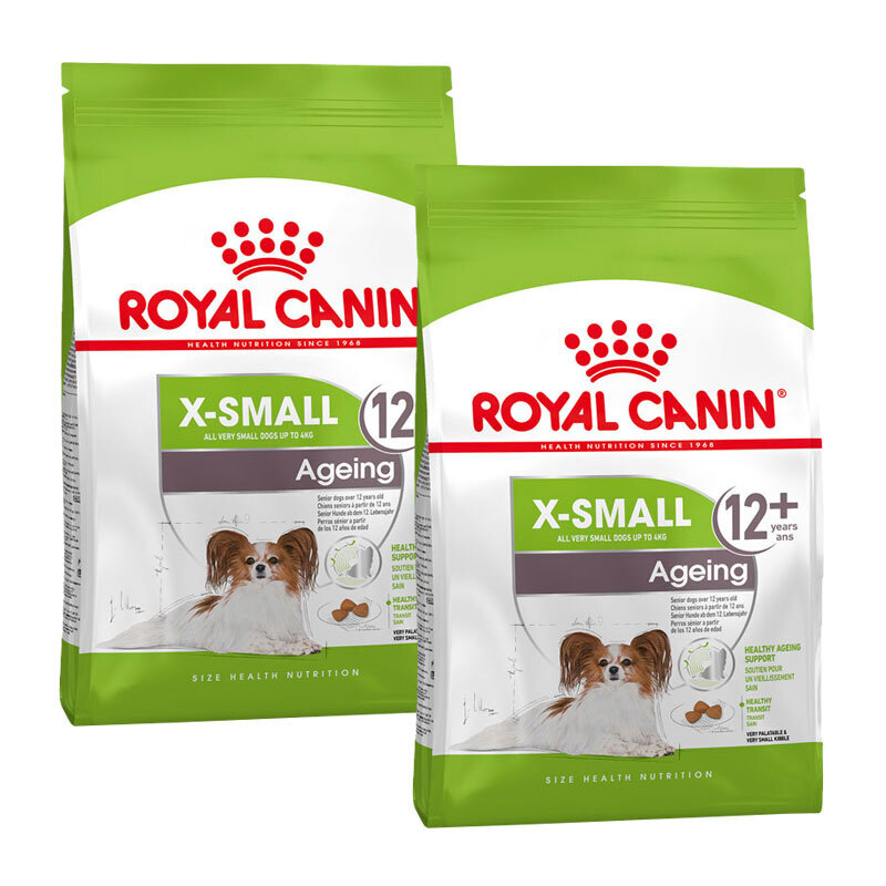 ROYAL CANIN Hundetrockenfutter ROYAL CANIN X-Small Ageing 12+ 2x1,5 kg