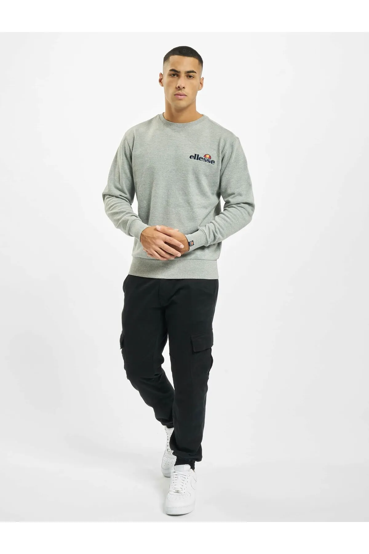 Ellesse  Sweatshirt - Grau - Regular Fit