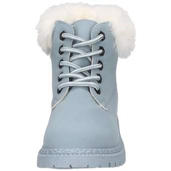 Puccetti Schnür Boots in blau