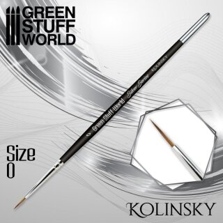 Silver Series - Kolinsky Haarpinsel - 0