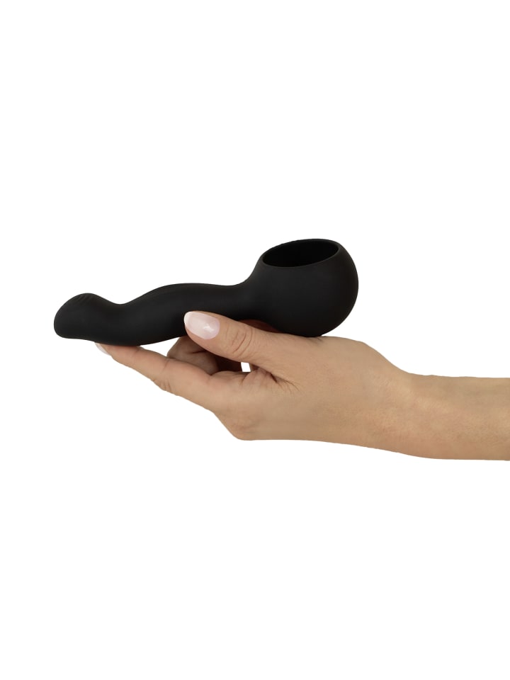 Couples Choice Massagestab wand vibrator with 3 Attachments in schwarz günstig kaufen 21,5 cm