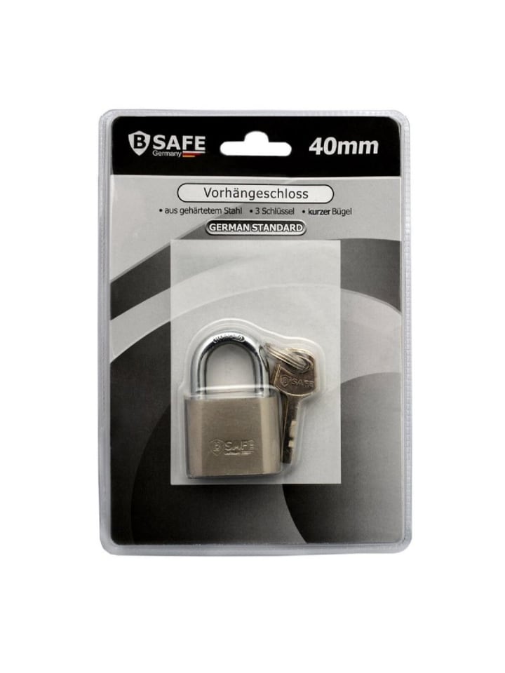 COFI 1453 Vorhängeschloss Schloss Hängeschloss in Silber günstig kaufen