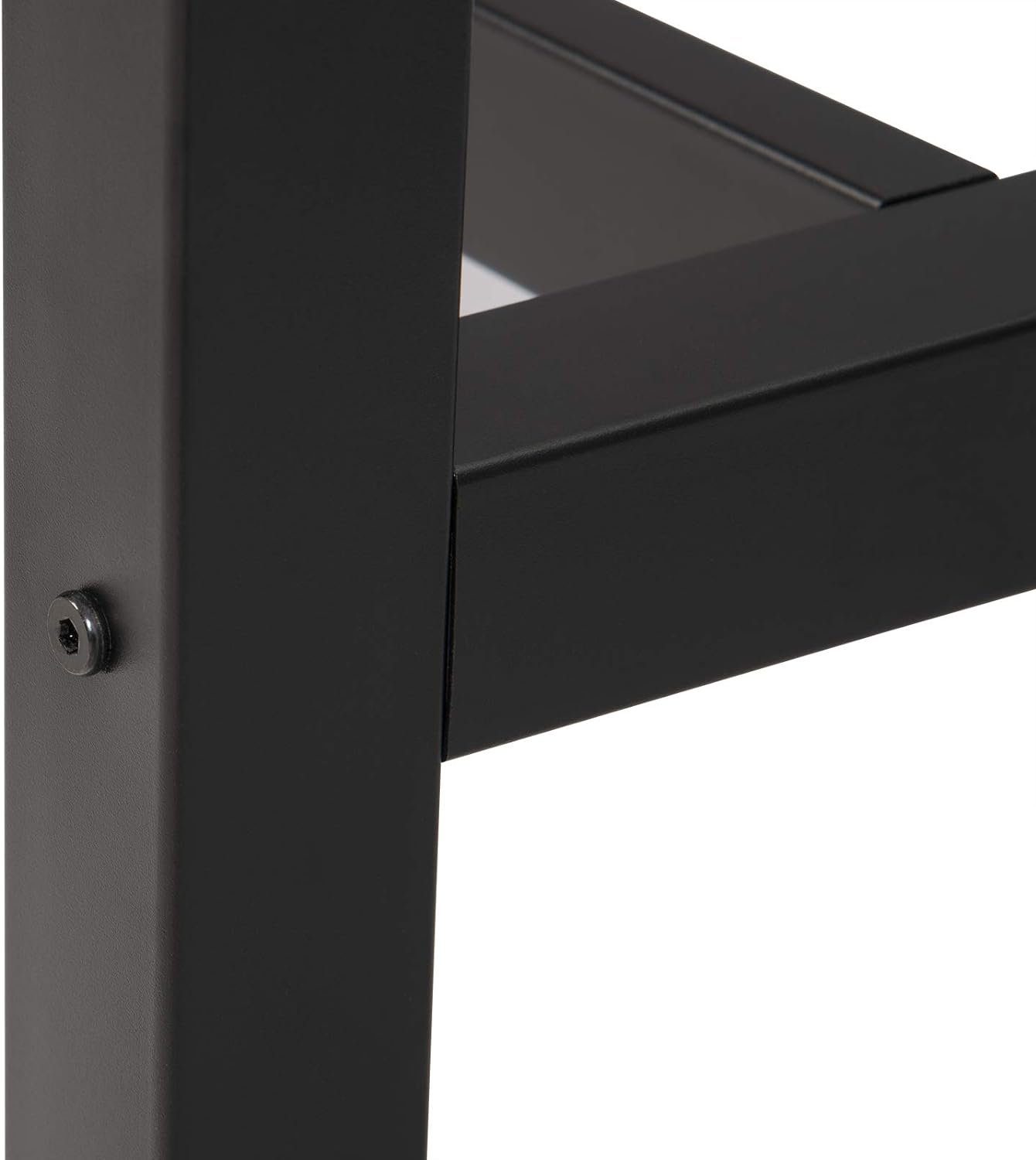 Woltu Bartisch (1-St), Metallgestell, Tischplatte aus MDF, 120x40x100cm