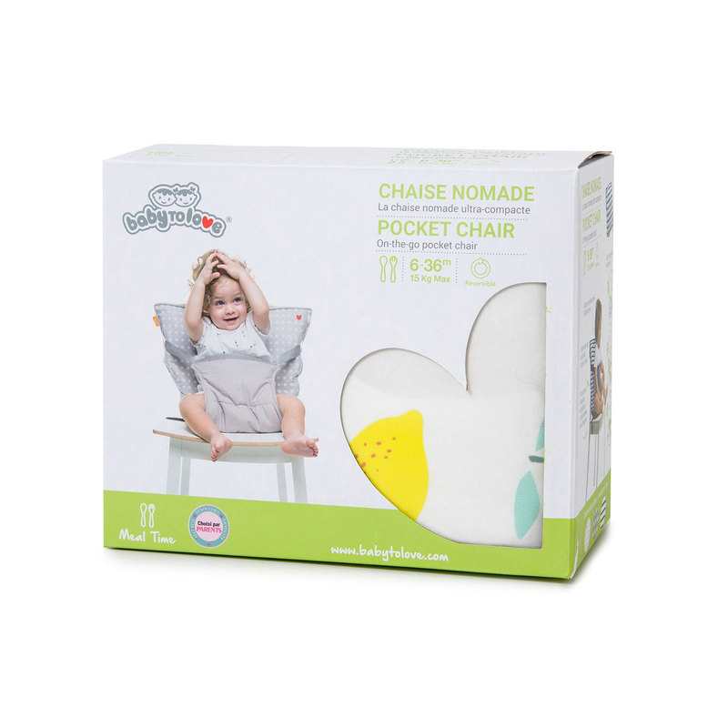 Siège nomade citron Babytolove