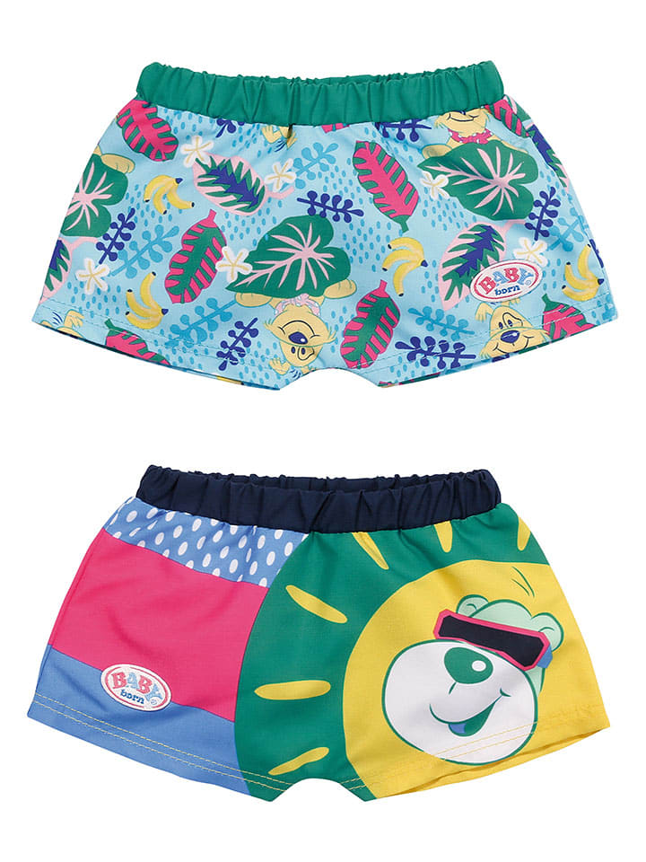 Baby Born 2er-Set: Badeshorts 