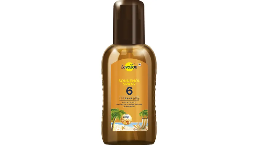 LAVOZON Sonnenölspray LSF6 200 ml