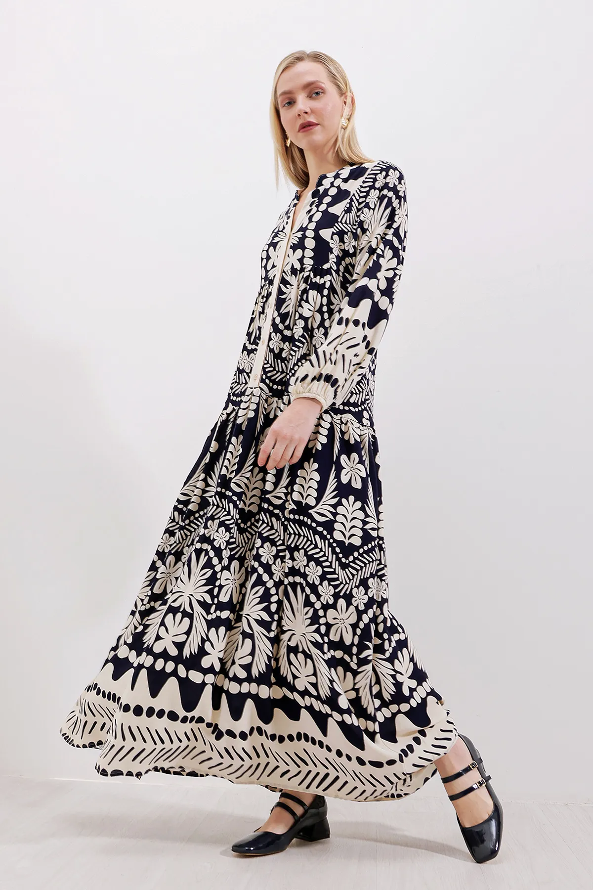 Bigdart  Kleid - Schwarz - A-Linie