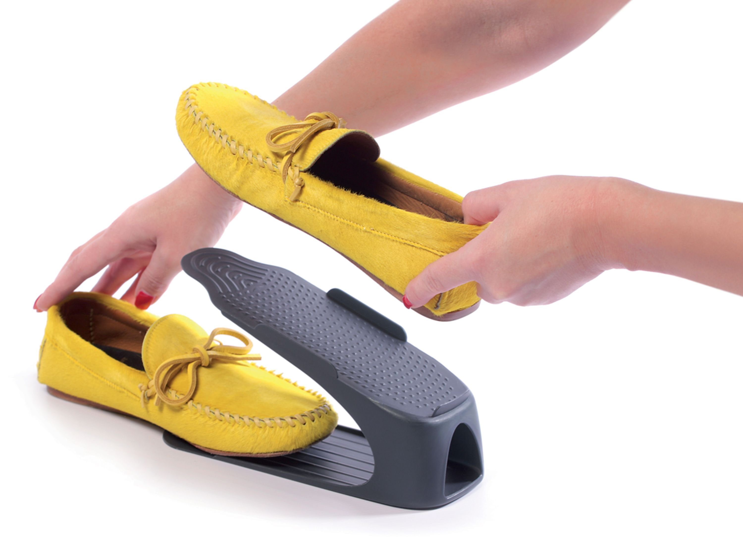Garronda Schuhabtropfschale Schuhorganizer Schuhregal Größen 30-38 / 38-45 GD-0053