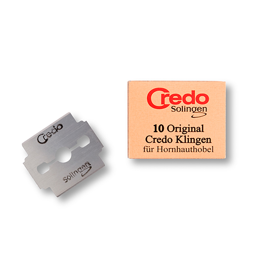 CREDO Ersatzklingen für Credo Hornhauthobel 4744  10 St