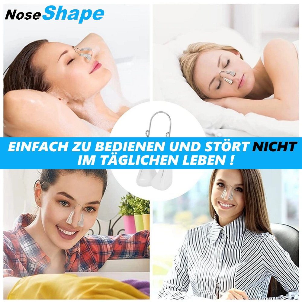 MAVURA Nasenpflaster NoseShape Nasenformer Nose Shaper Clip Nasenlifterclip, Nasenclip Nasenheber Beauty Clips Silikon Nasenbrücke Nasenklammer