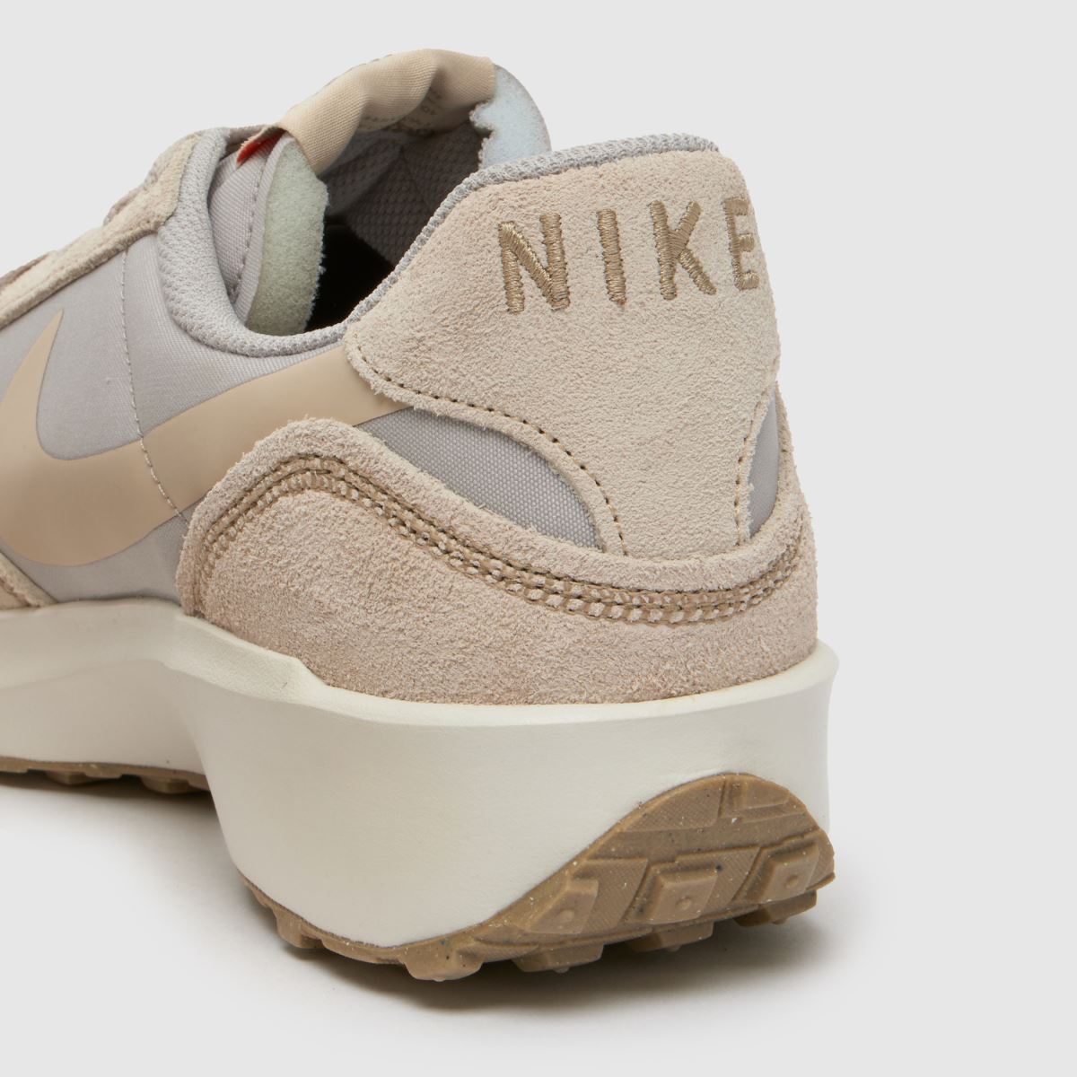 Nike – Våffeldebut – Stenfärgade flerfärgade sneakers