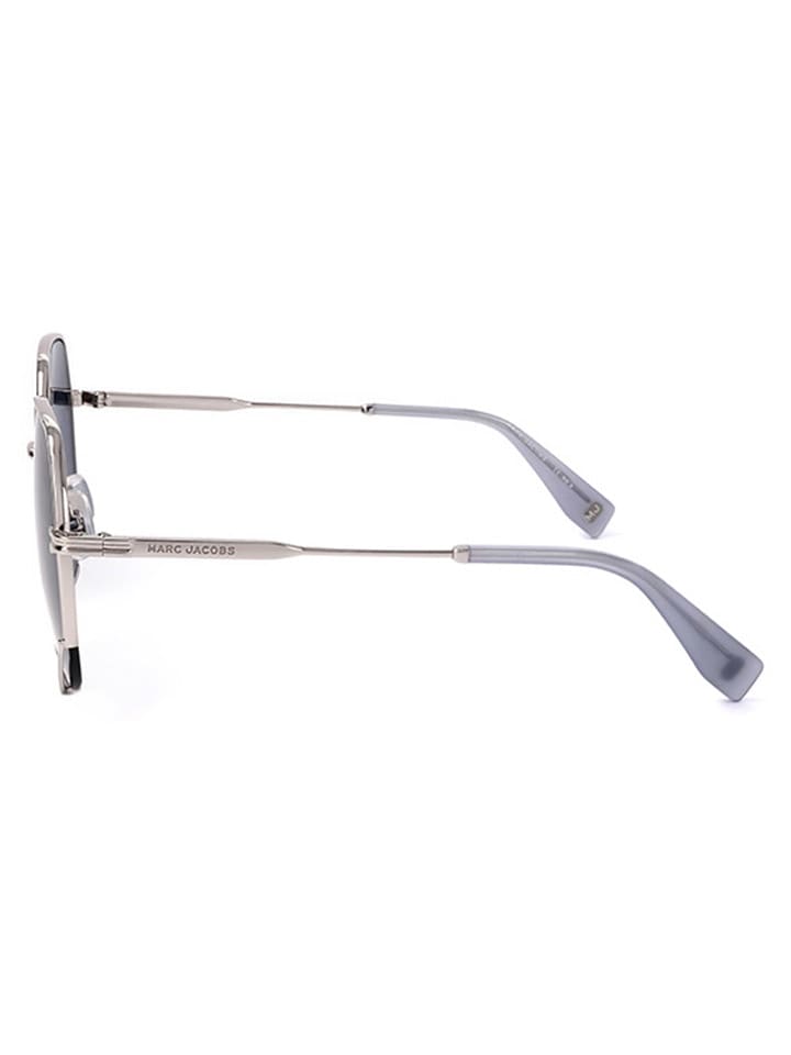 Marc Jacobs Damen-Sonnenbrille in Silber/ Dunkelblau günstig kaufen 58