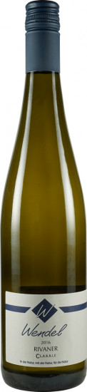 2022 Rivaner feinherb Bio - Weingut Klaus und Judith Wendel