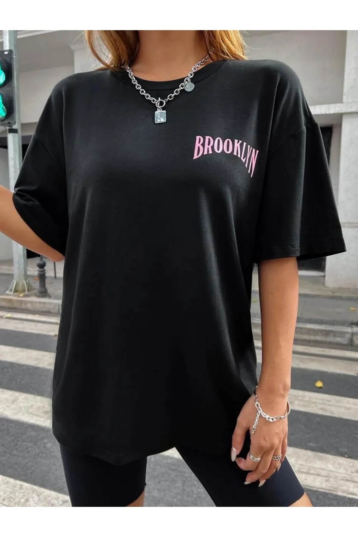 MOONBULL  T-Shirt - Schwarz - Oversized
