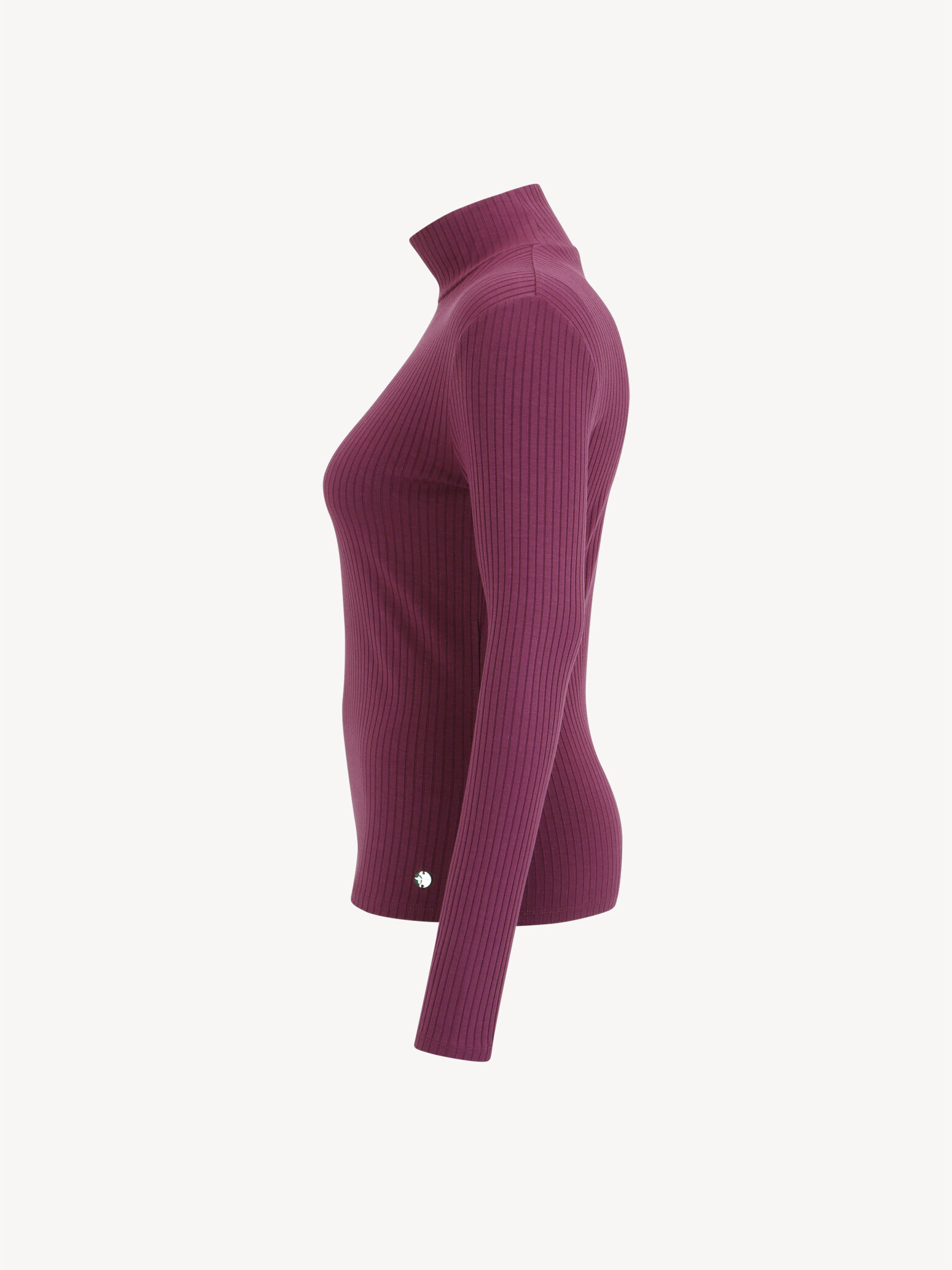 Pull à col roulé - mauve