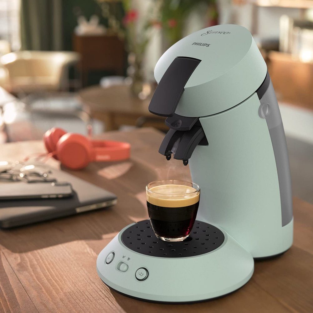 Philips Senseo Kaffeepadmaschine CSA210/20 Original Plus - Kaffeepadmaschine - mint matt