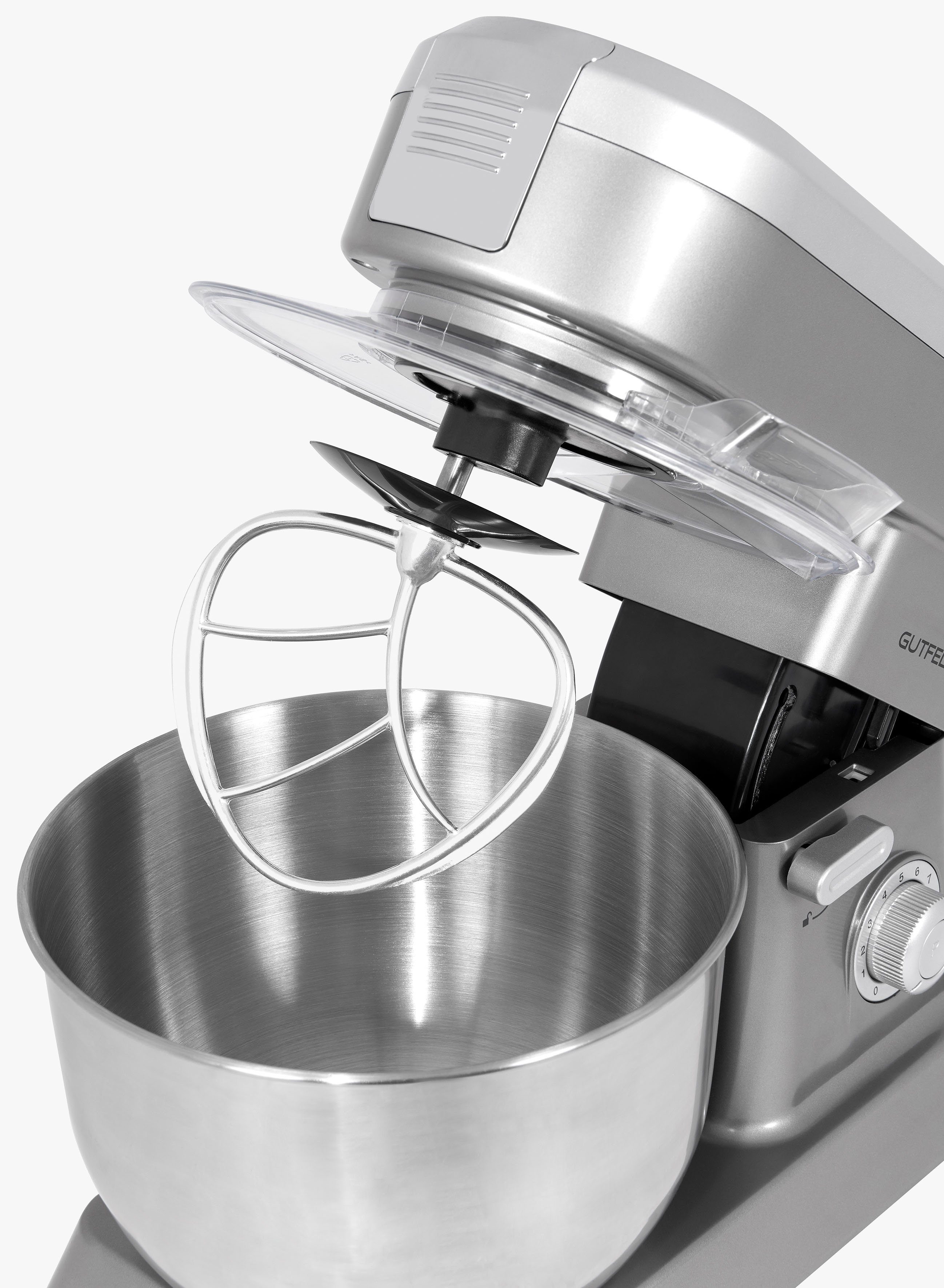 Gutfels Küchenmaschine KM 8101 si, 1200 W, 6,2 l Schüssel