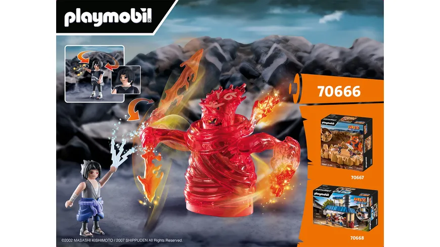 PLAYMOBIL 70666 - Naruto - Sasuke vs. Itachi