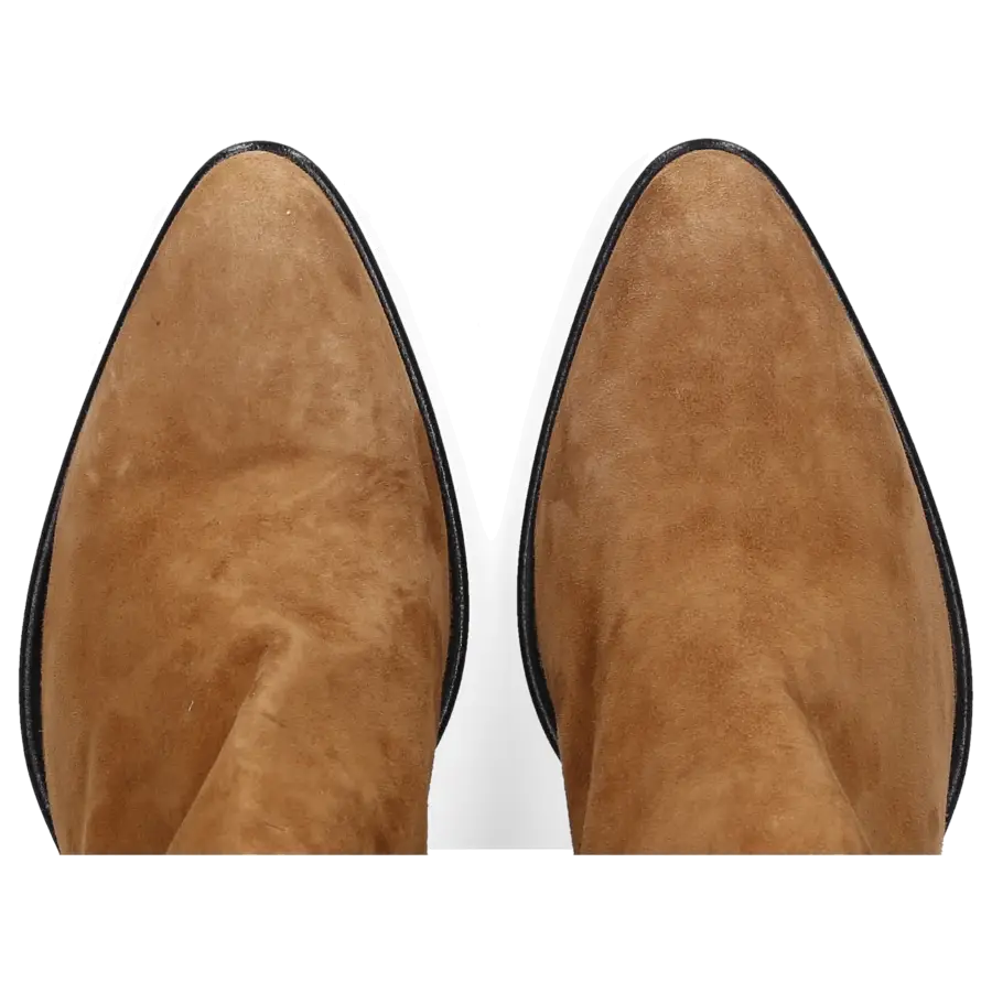 Pomme D`OR - Klassische Stiefeletten 6941 Veloursleder - braun