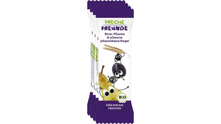 Freche Freunde Bio Riegel Pflaume & Brombeere 4x23g 92 g