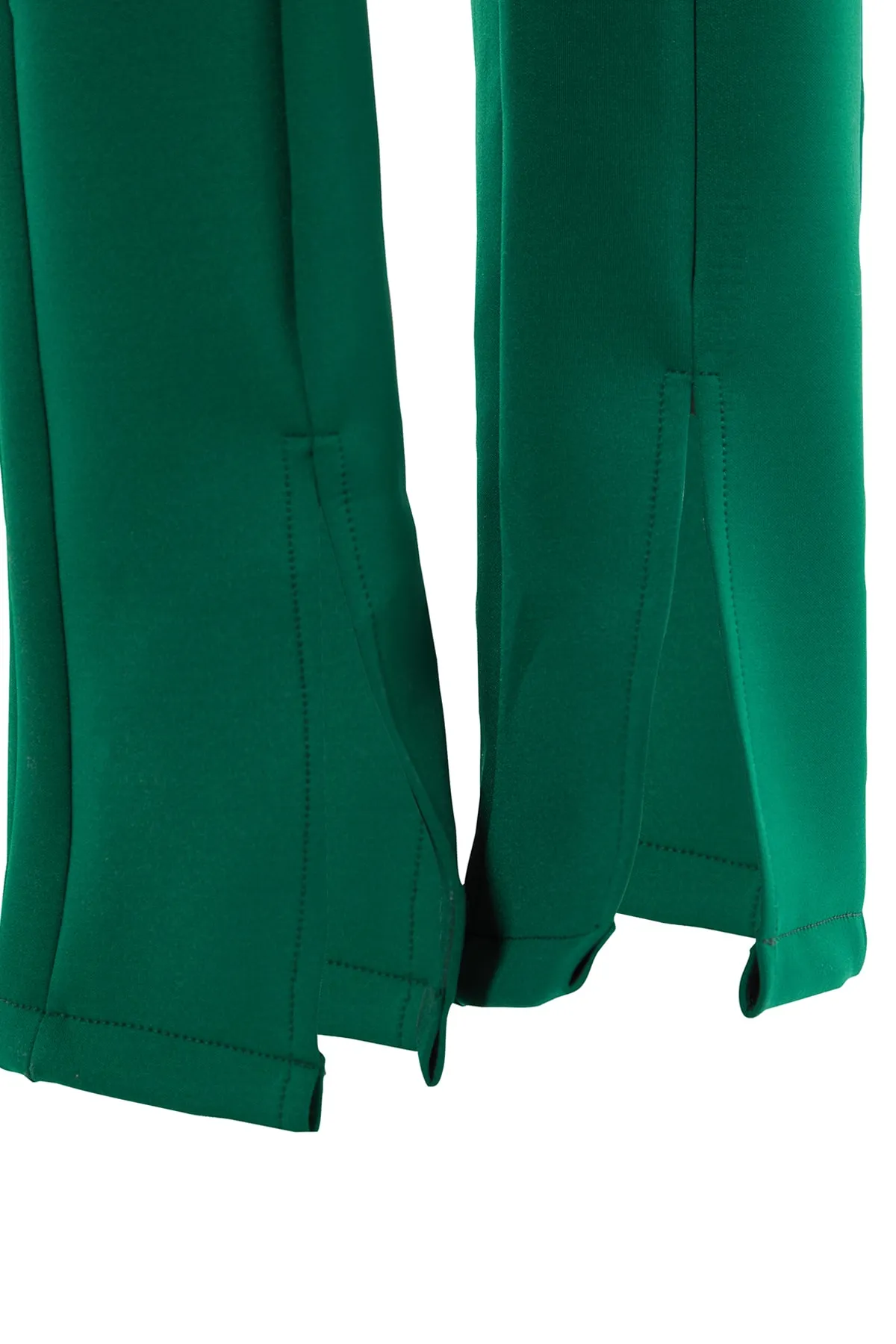 Trendyol Modest  Grünes Scuba-Tunika-Hose-Set aus Oberteil und Unterteil mit Schlitzdetail TCTAW23US00201