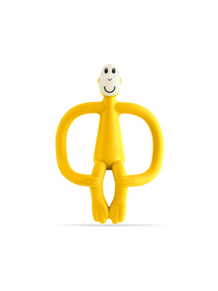 MATCHSTICK MONKEY Matchstick Monkey Beißring / Zahnungshilfe Affe Original gelb günstig kaufen onesize