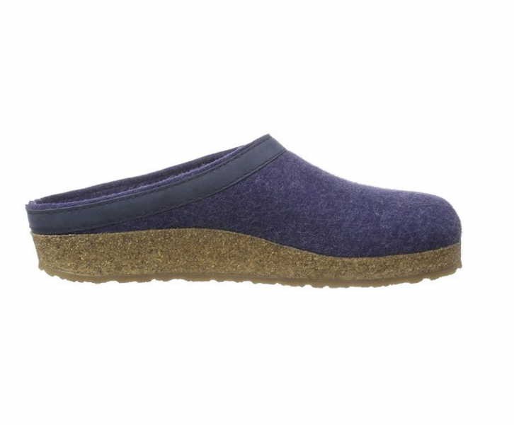HAFLINGER Hausschuhe blau