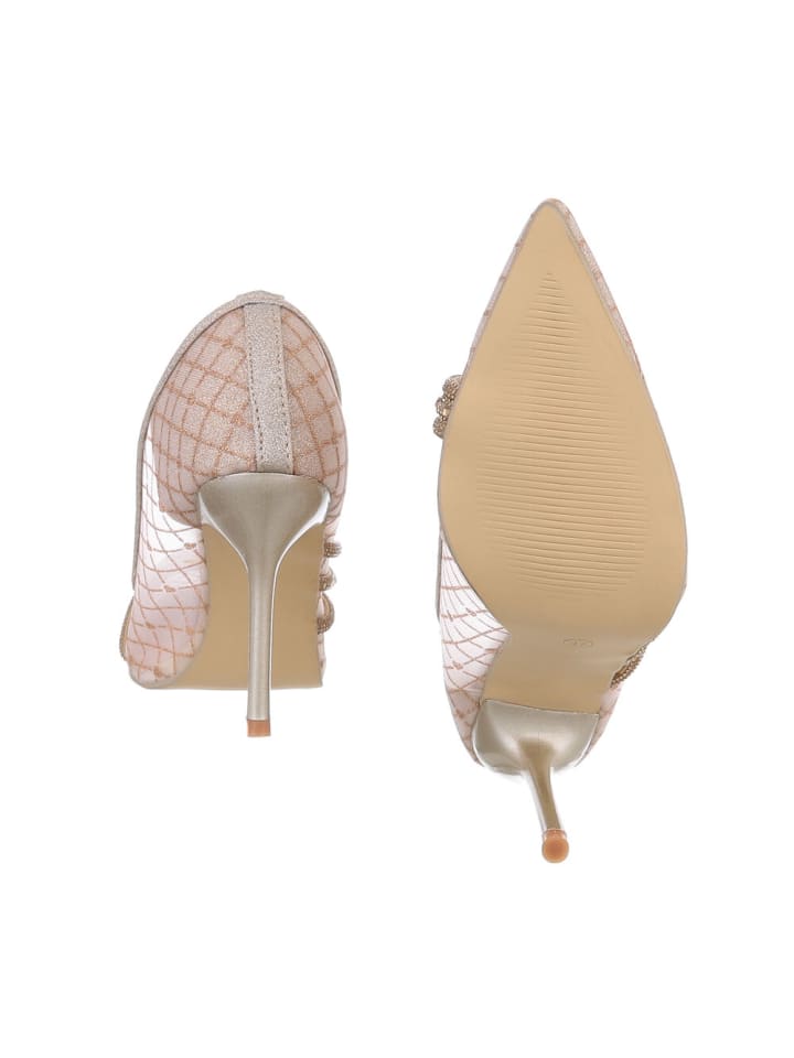 Ital-Design Pump in Gold günstig kaufen
