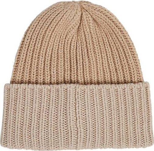 TOMMY HILFIGER Damen Strickmütze mit Wolle und Kaschmir LIMITLESS CHIC BEANIE