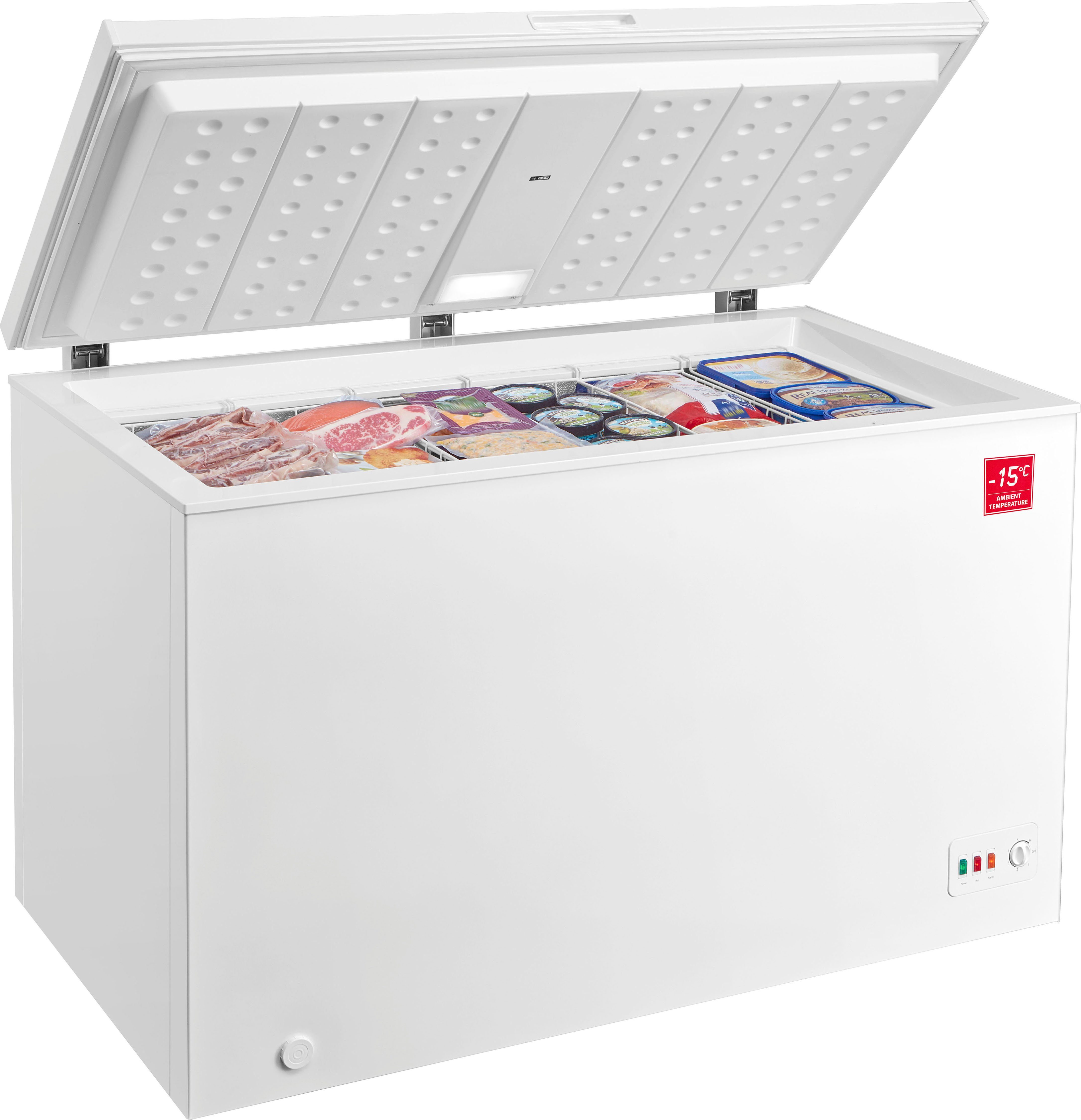 Hanseatic Gefriertruhe HGT128B, 128,5 cm breit, 300 l