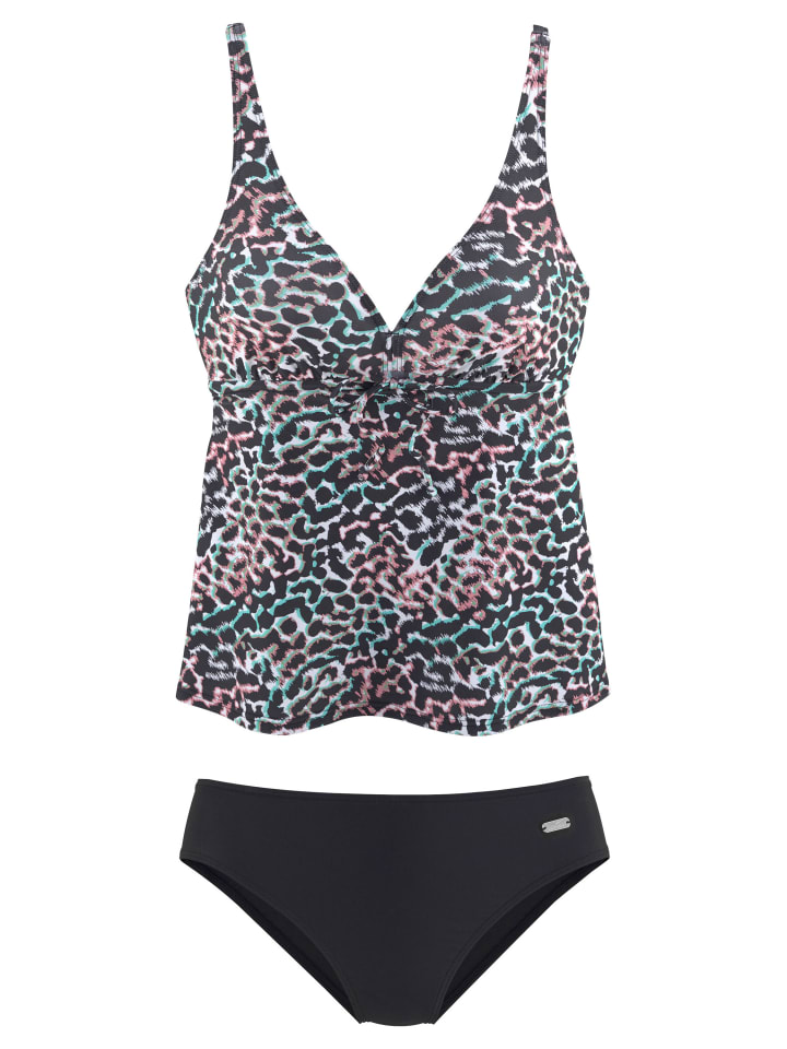 Venice Beach Bügel-Tankini in schwarz-bedruckt günstig kaufen