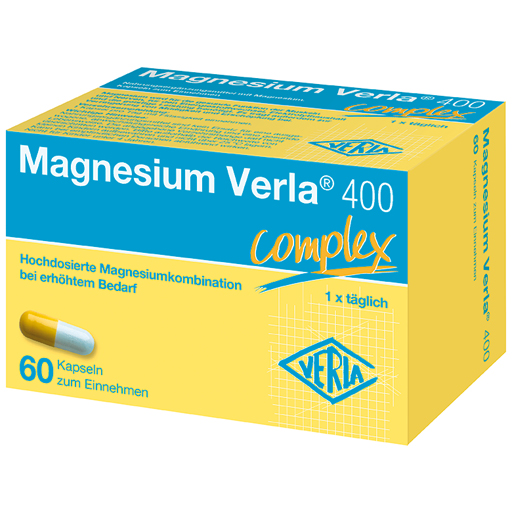MAGNESIUM VERLA 400 Kapseln  60 St  Kapseln