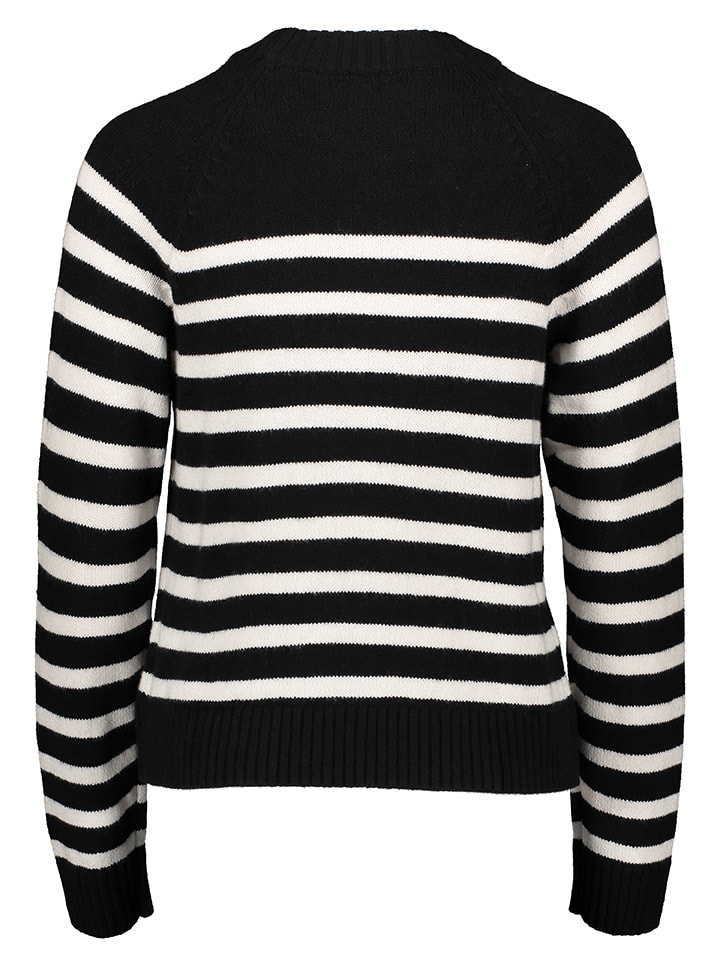 GAP Pullover in Schwarz/ Weiß günstig kaufen
