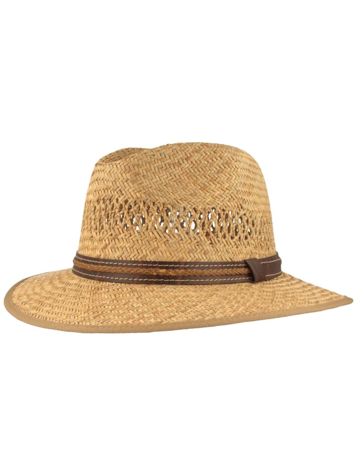 BREITER Strohhut in beige günstig kaufen