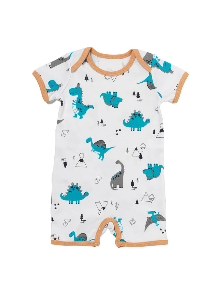 Schlummersack Bio Baby-Strampler kurzarm 2er-Pack in Hellblau günstig kaufen