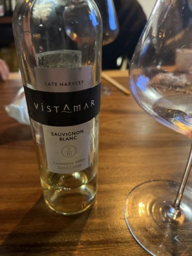 VistamarLate Harvest Sauvignon Blanc 2020