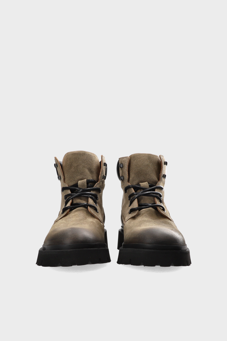 CPH171M waxed suede black/olive